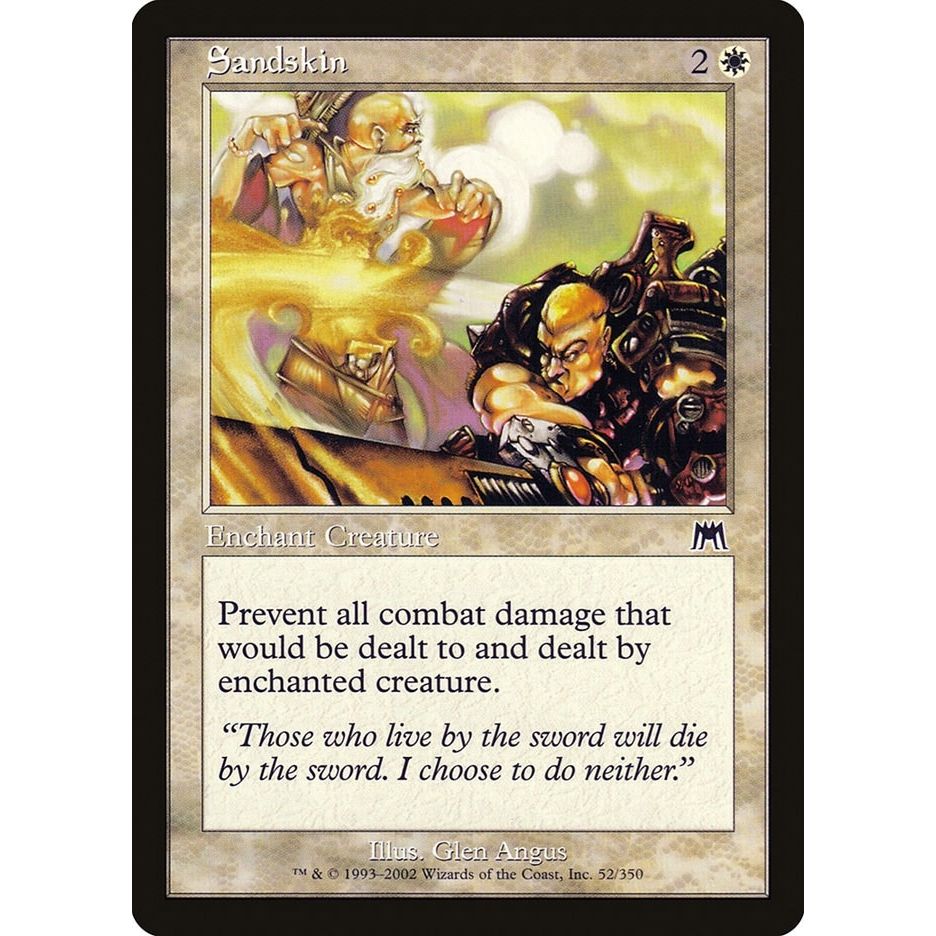 Image for Sandskin (52) (ONS) - Magic: The Gathering