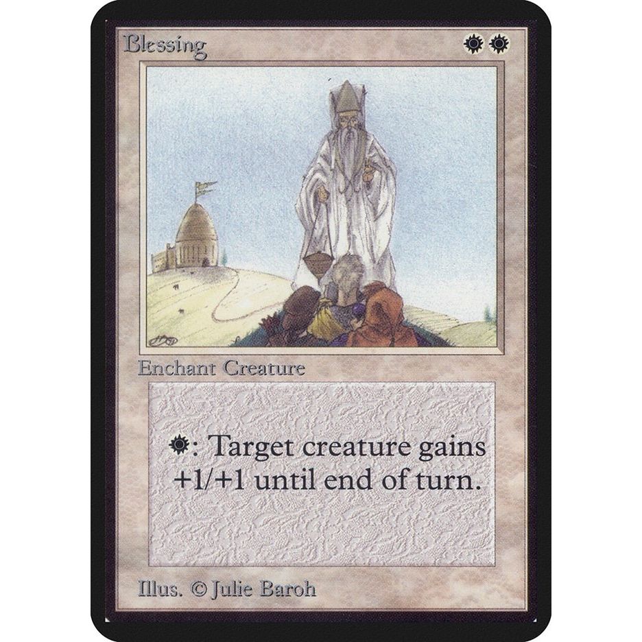 Image for Blessing (LEA) - Magic: The Gathering