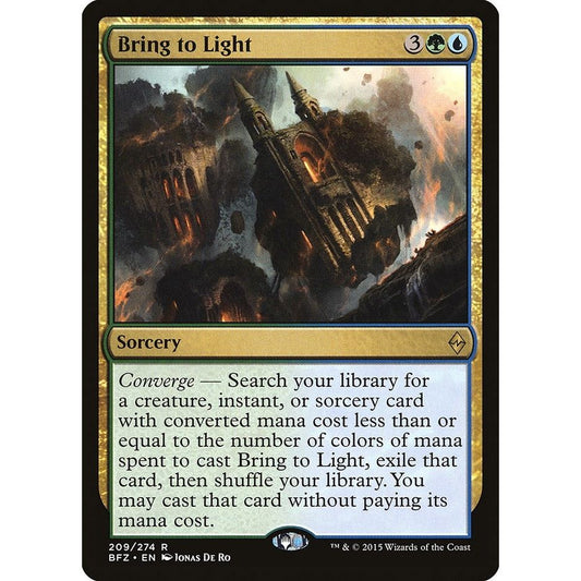 Image for Bring to Light (209) (BFZ) - Magic: The Gathering