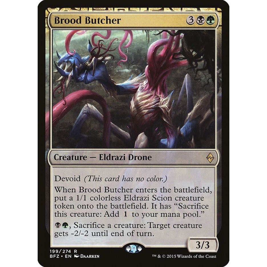 Image for Brood Butcher (199) (BFZ) - Magic: The Gathering