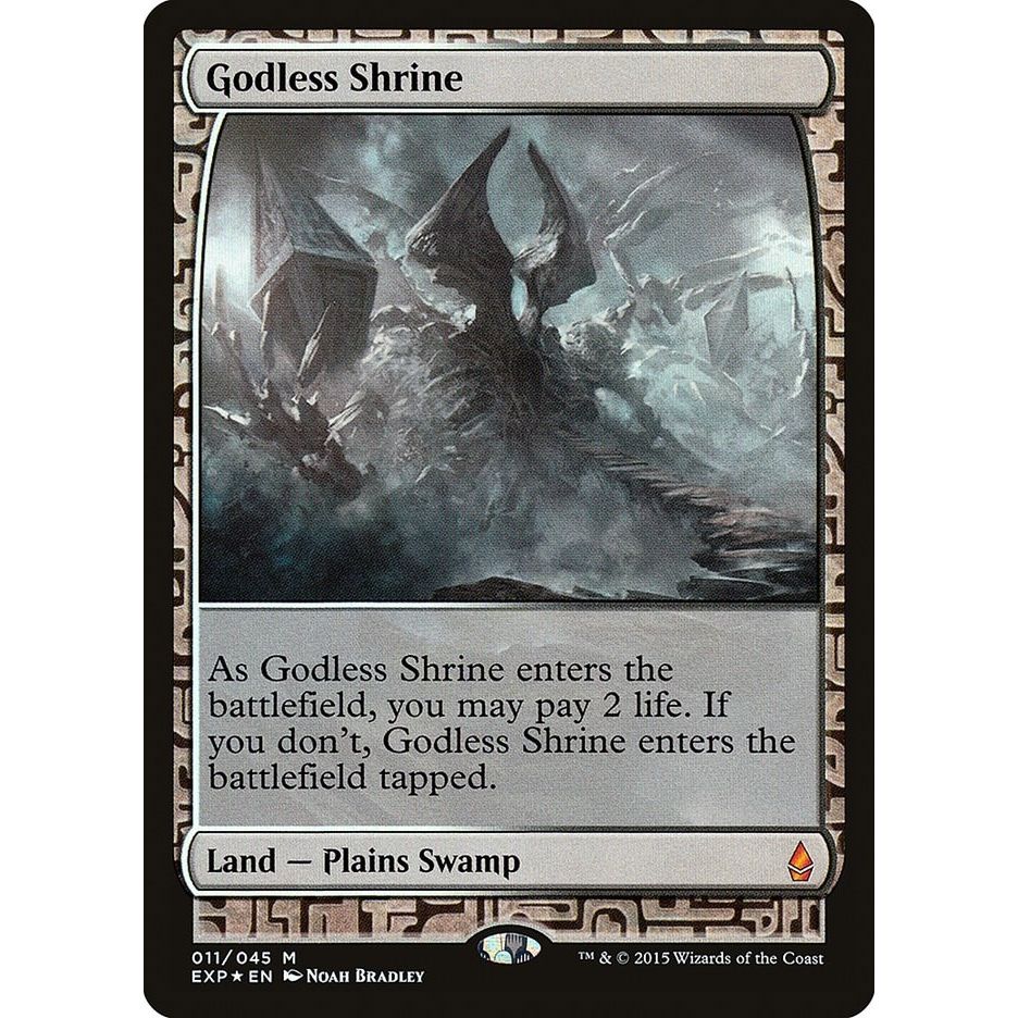 Image for Godless Shrine (11) (EXP) - Magic: The Gathering