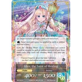 Image for Alice, the Girl in the Looking Glass // Alice, the Saint of Healing (SKL-092/J) (SKL) - Force of Will