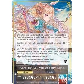 Image for Alice, the Girl in the Looking Glass // Alice, the Valkyrie of Fairy Tales (SKL-093/J) (SKL) - Force of Will