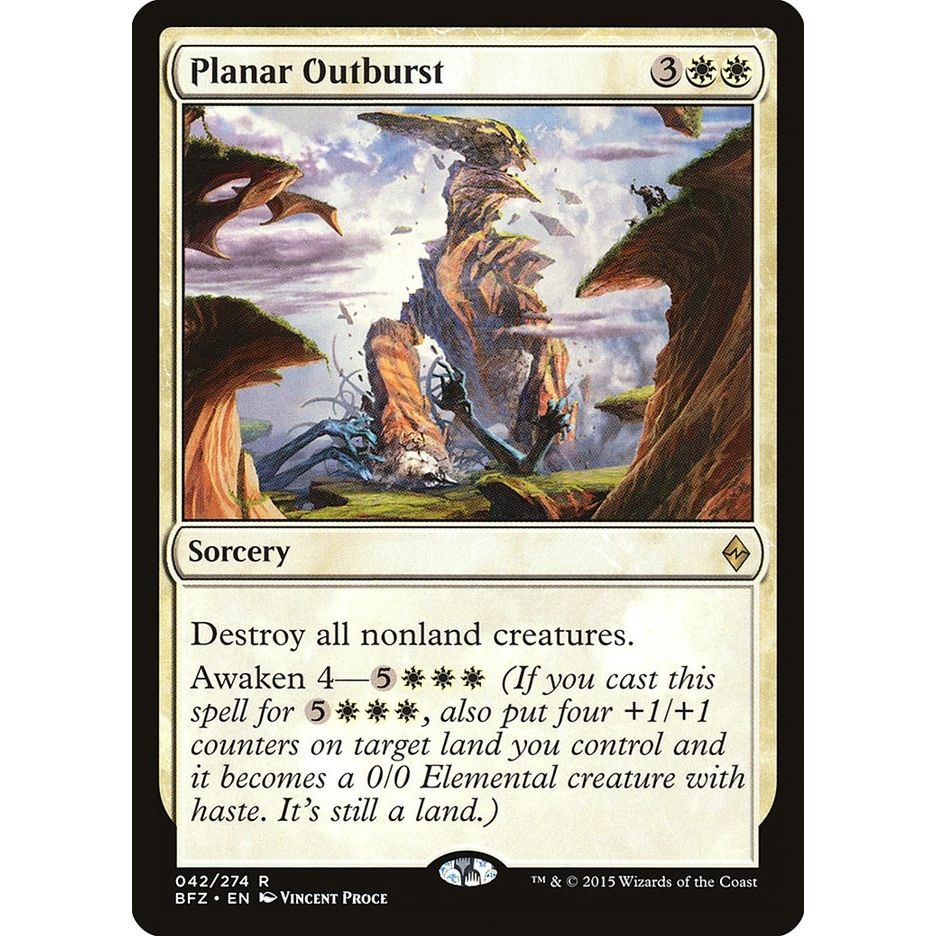 Image for Planar Outburst (42) (BFZ) - Magic: The Gathering