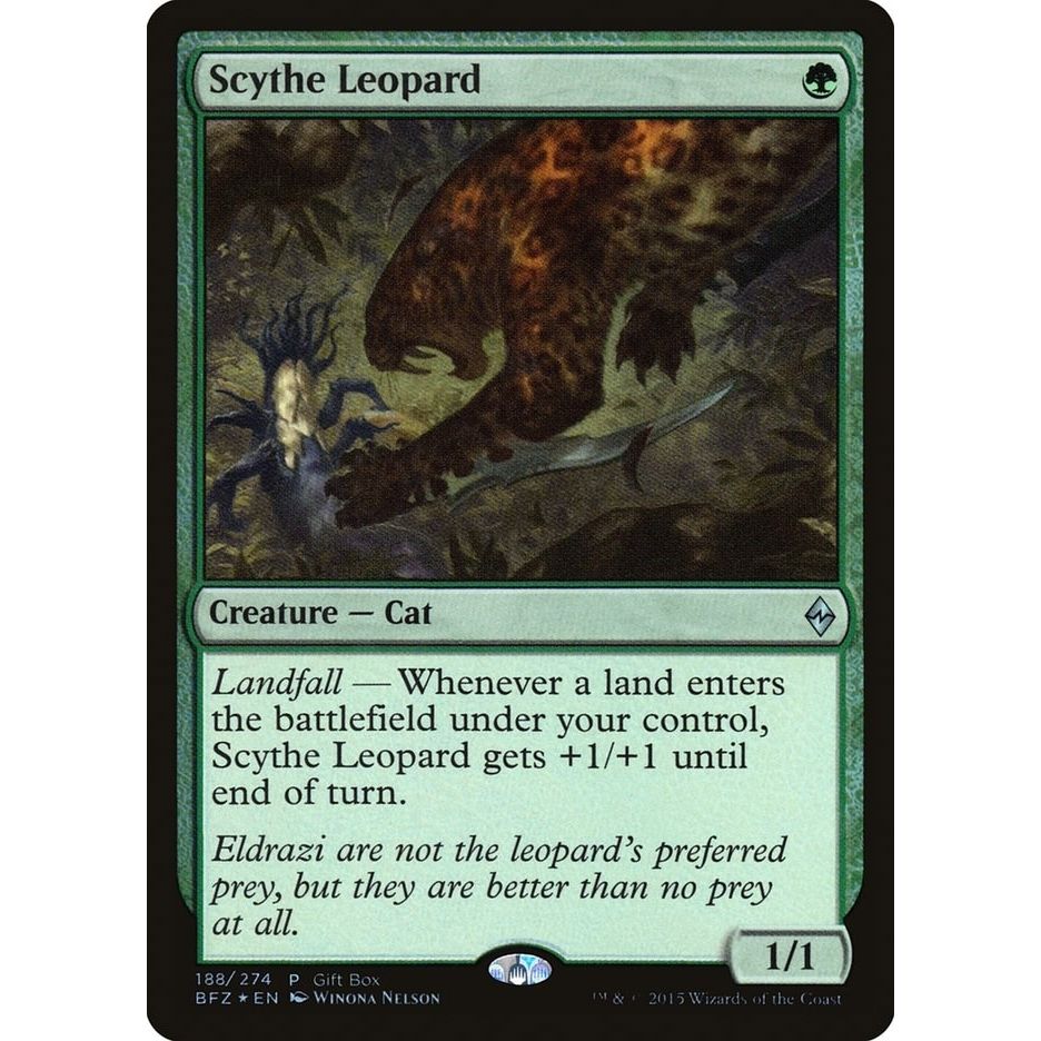 Image for Scythe Leopard (188) (GBP) - Magic: The Gathering