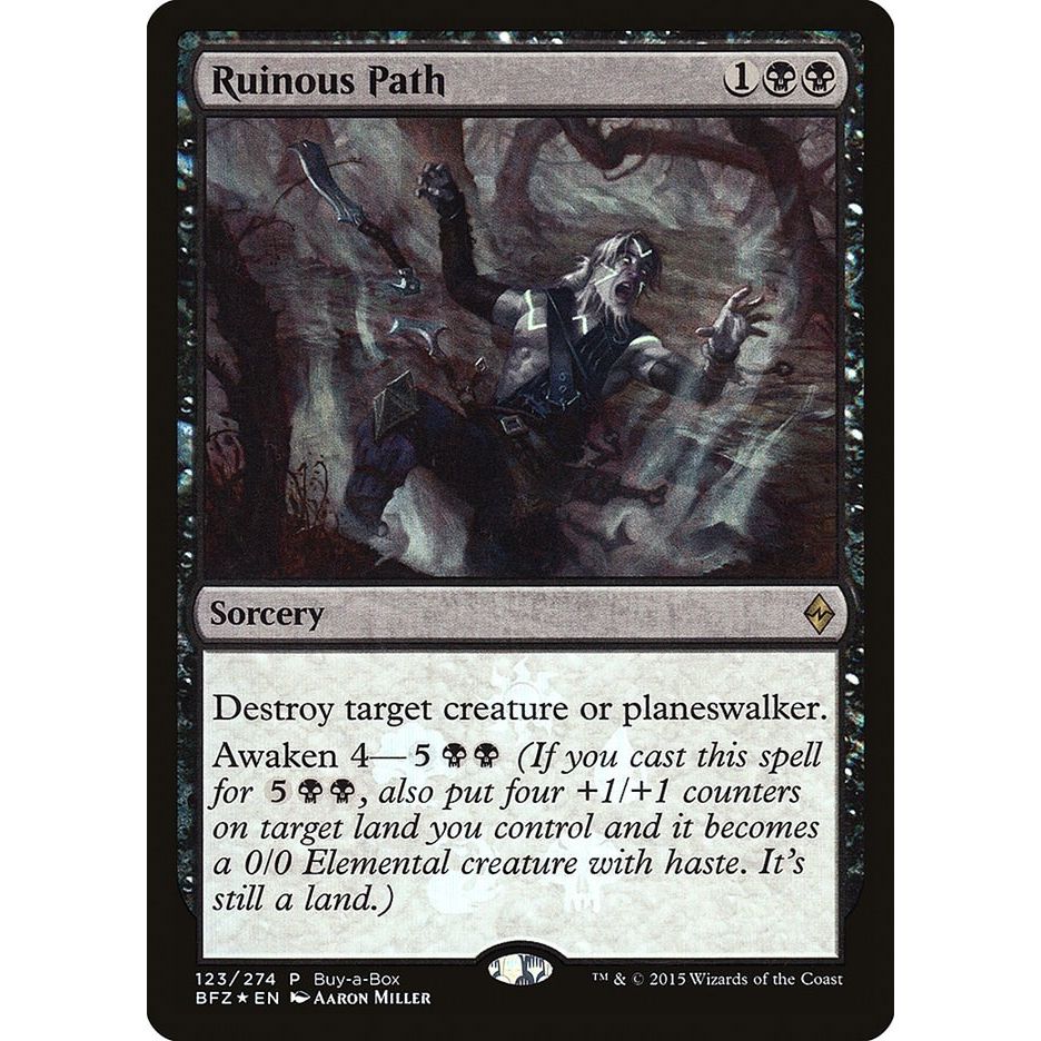 Image for Ruinous Path (123) (BABP) - Magic: The Gathering
