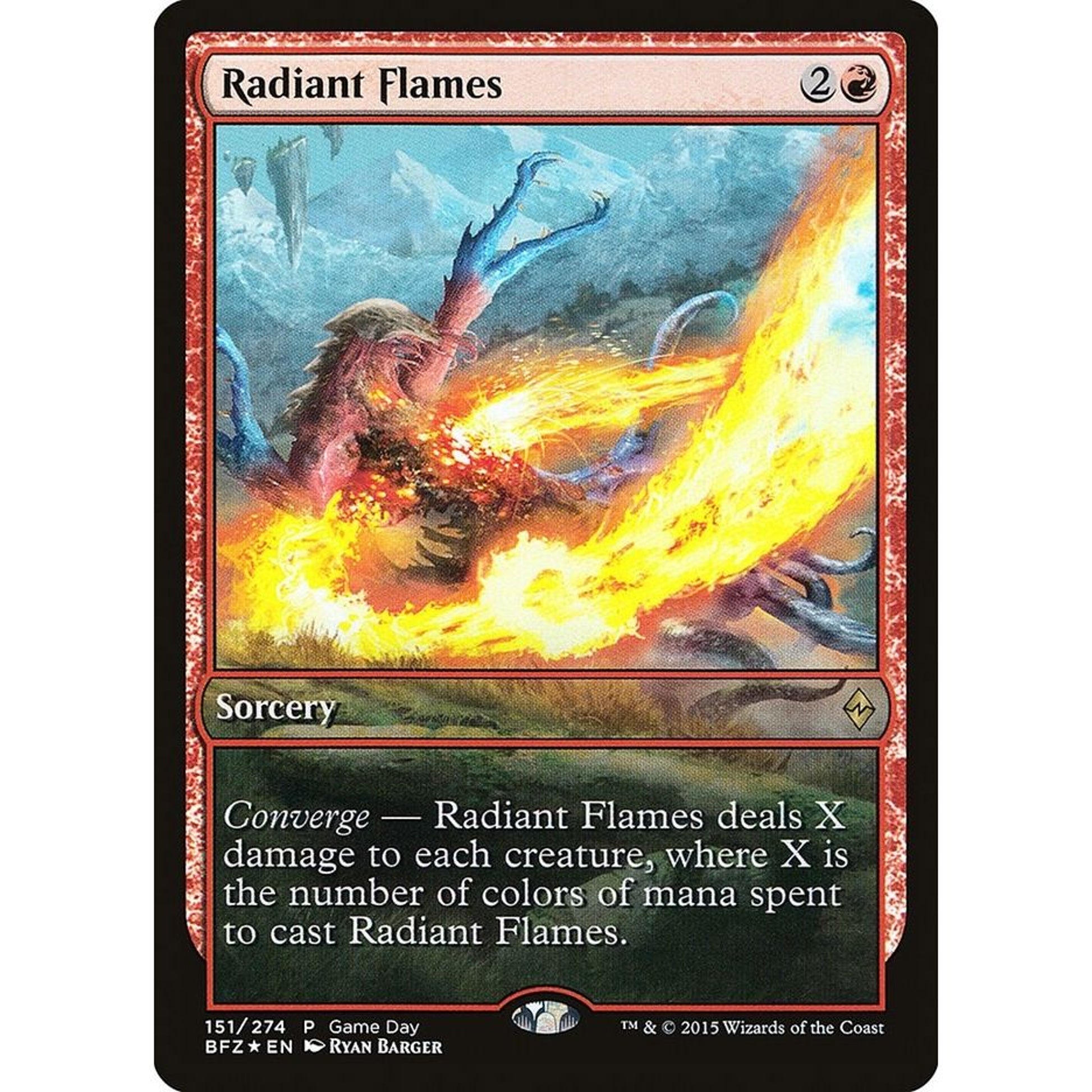 Image for Radiant Flames (151) (GAME) - Magic: The Gathering