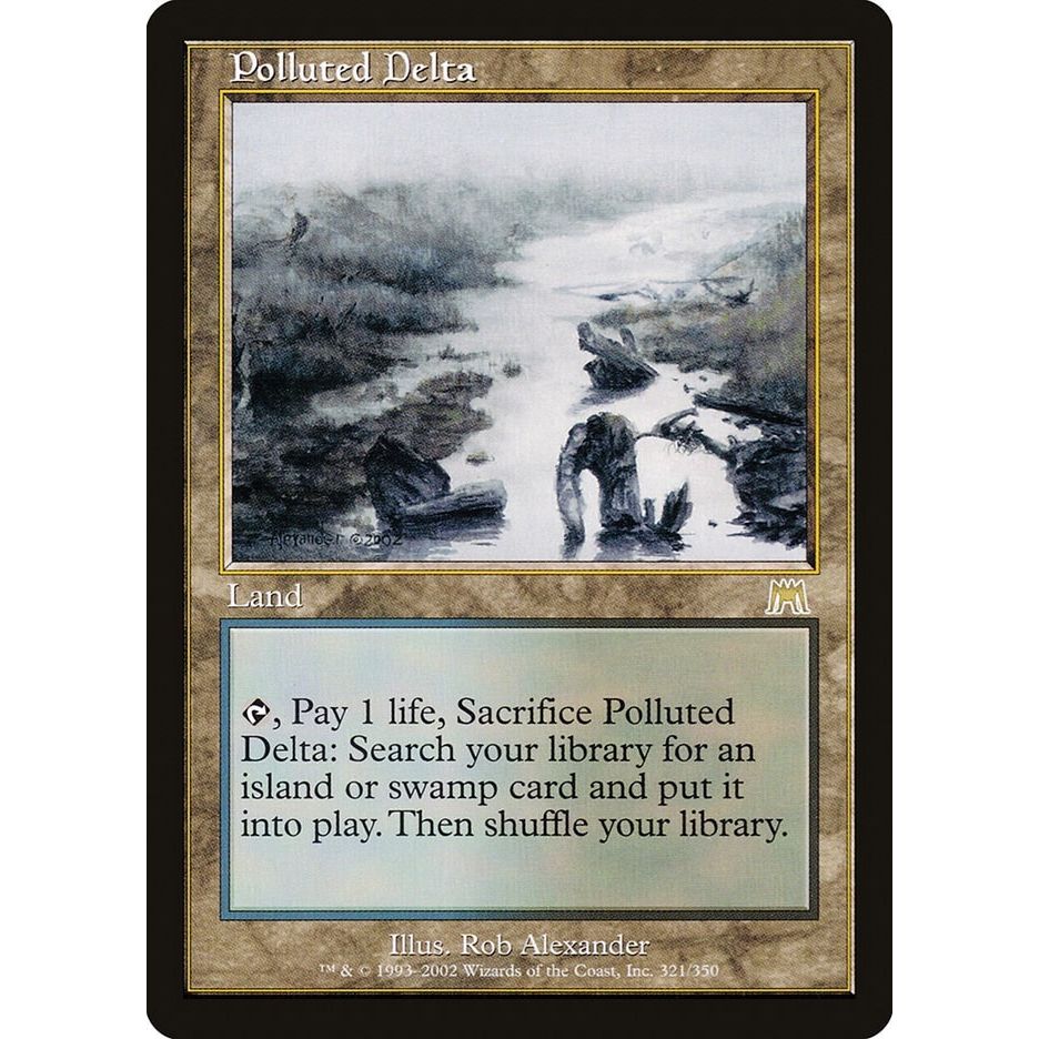Image for Polluted Delta (321) (ONS) - Magic: The Gathering