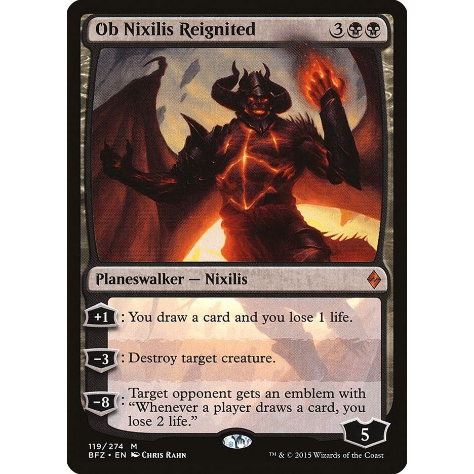 Image for Ob Nixilis Reignited (119) (BFZ) - Magic: The Gathering