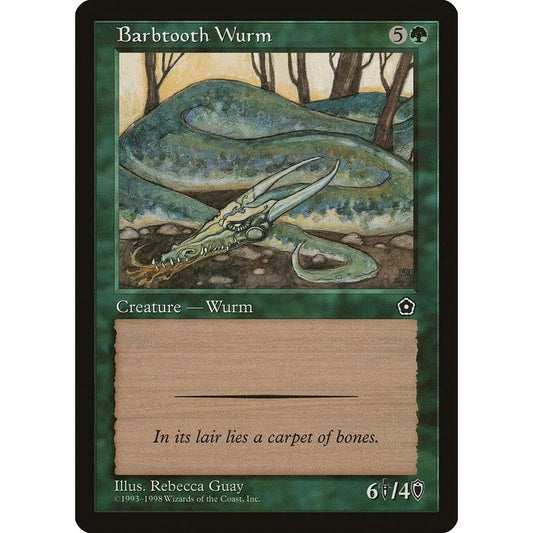 Image for Barbtooth Wurm (P02) - Magic: The Gathering