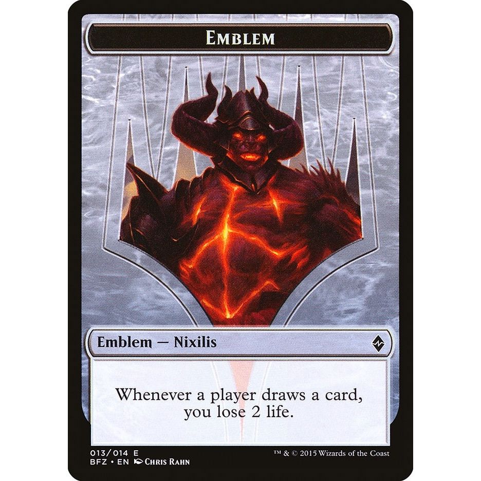 Image for Emblem - Ob Nixilis Reignited (13) (BFZ) - Magic: The Gathering