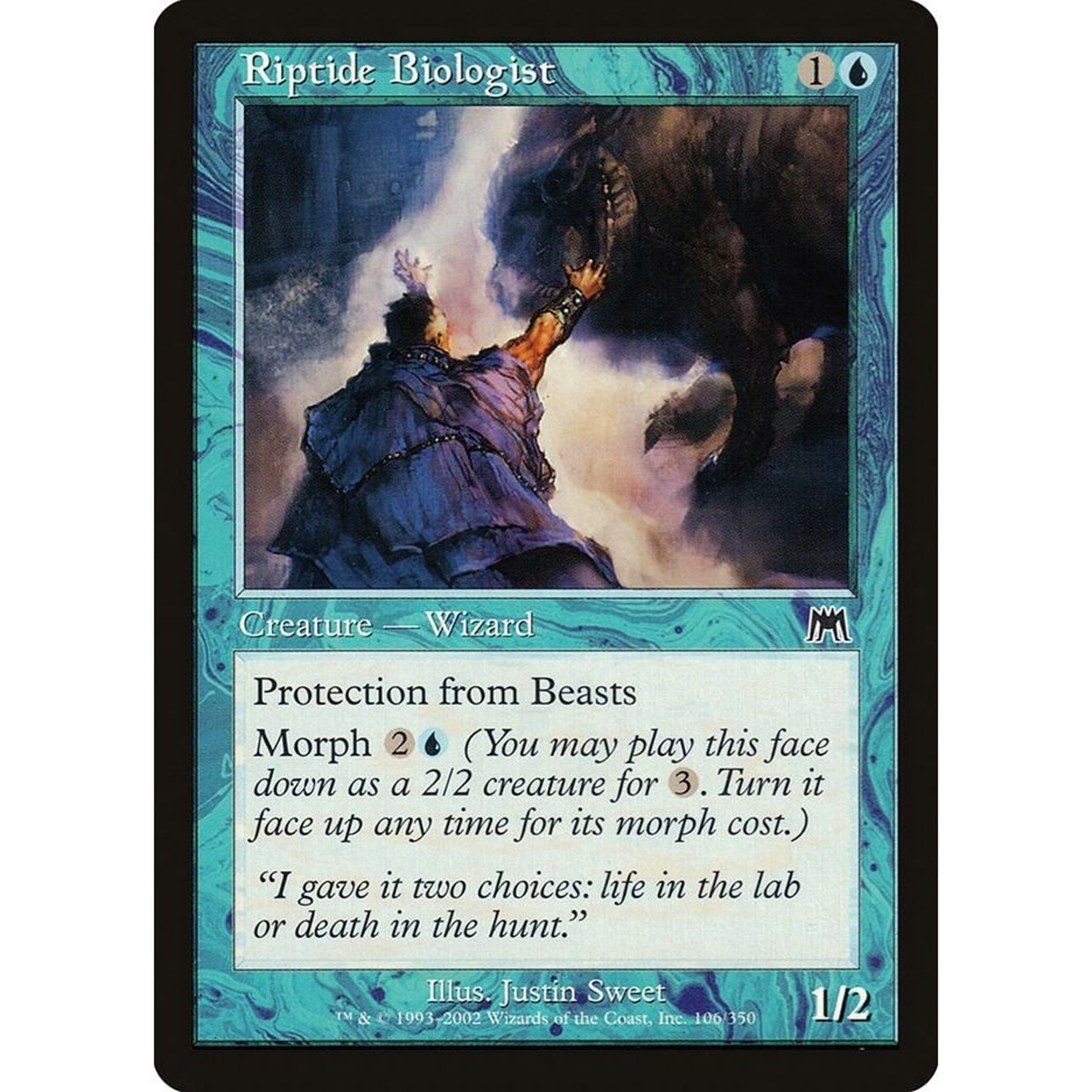 Image for Riptide Biologist (106) (ONS) - Magic: The Gathering