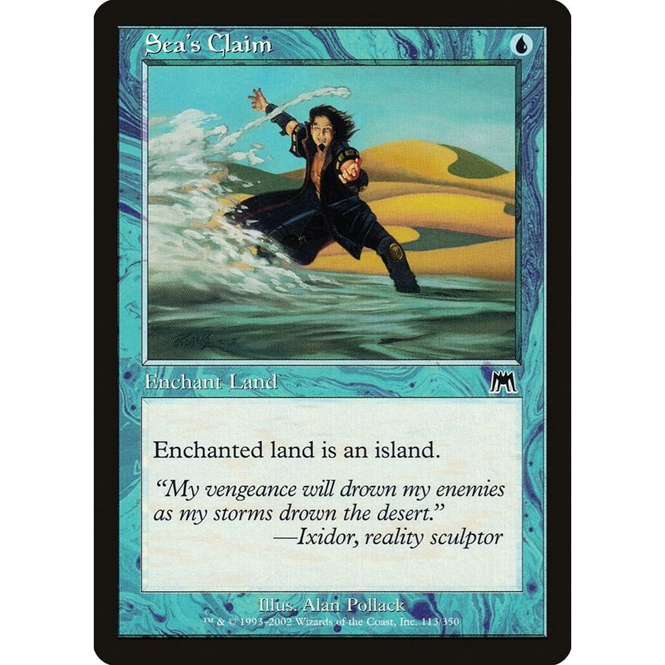 Image for Sea's Claim (113) (ONS) - Magic: The Gathering