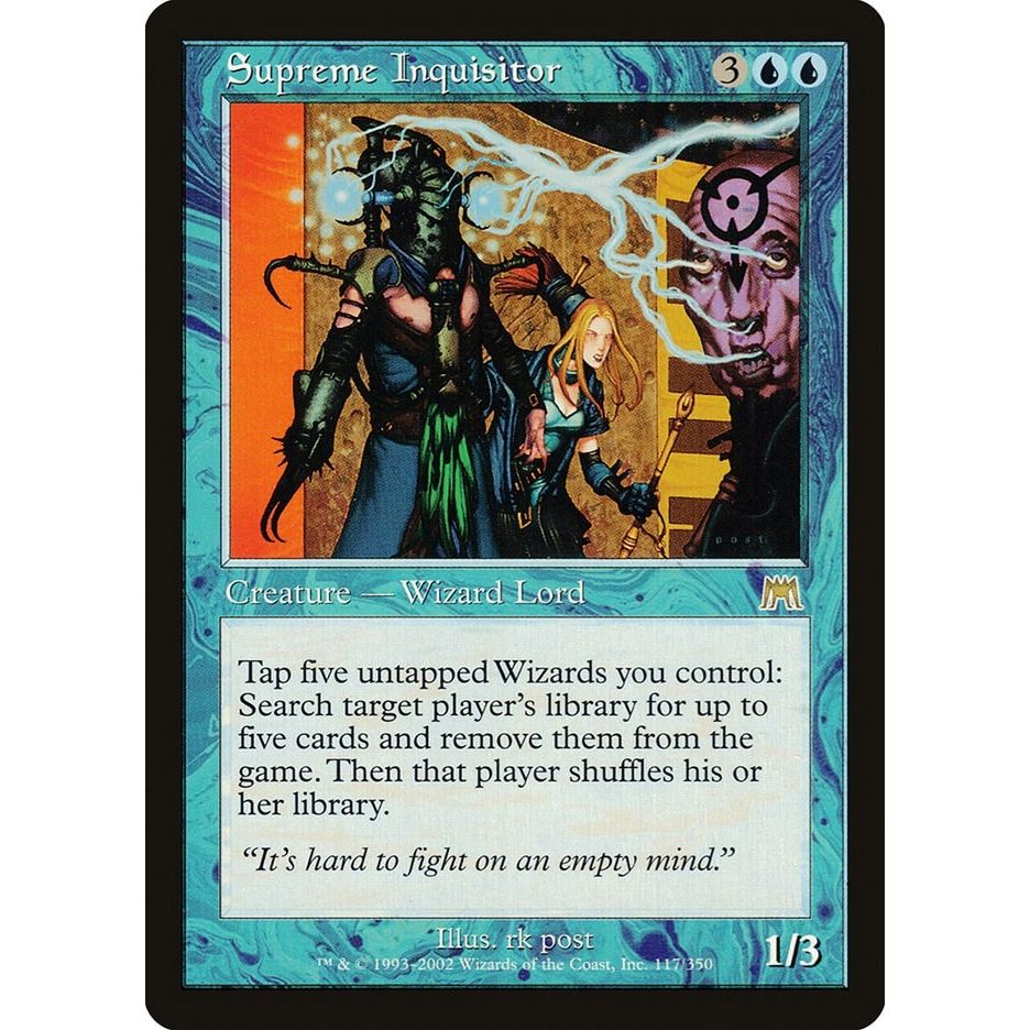 Image for Supreme Inquisitor (117) (ONS) - Magic: The Gathering