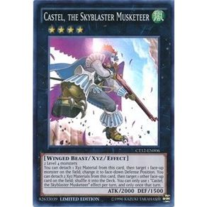 Image for Castel, the Skyblaster Musketeer (CT12-EN006) (CT12) - YuGiOh