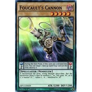 Image for Foucault's Cannon (MP15-EN059) (MP15) - YuGiOh