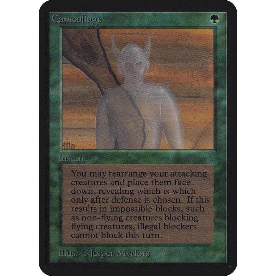 Image for Camouflage (LEA) - Magic: The Gathering
