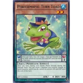 Image for Performapal Turn Toad (MP15-EN066) (MP15) - YuGiOh