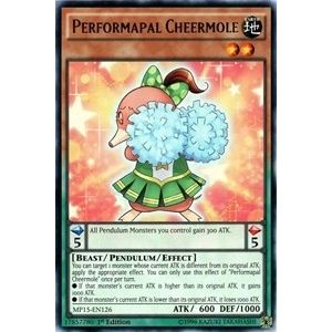 Image for Performapal Cheermole (MP15-EN126) (MP15) - YuGiOh