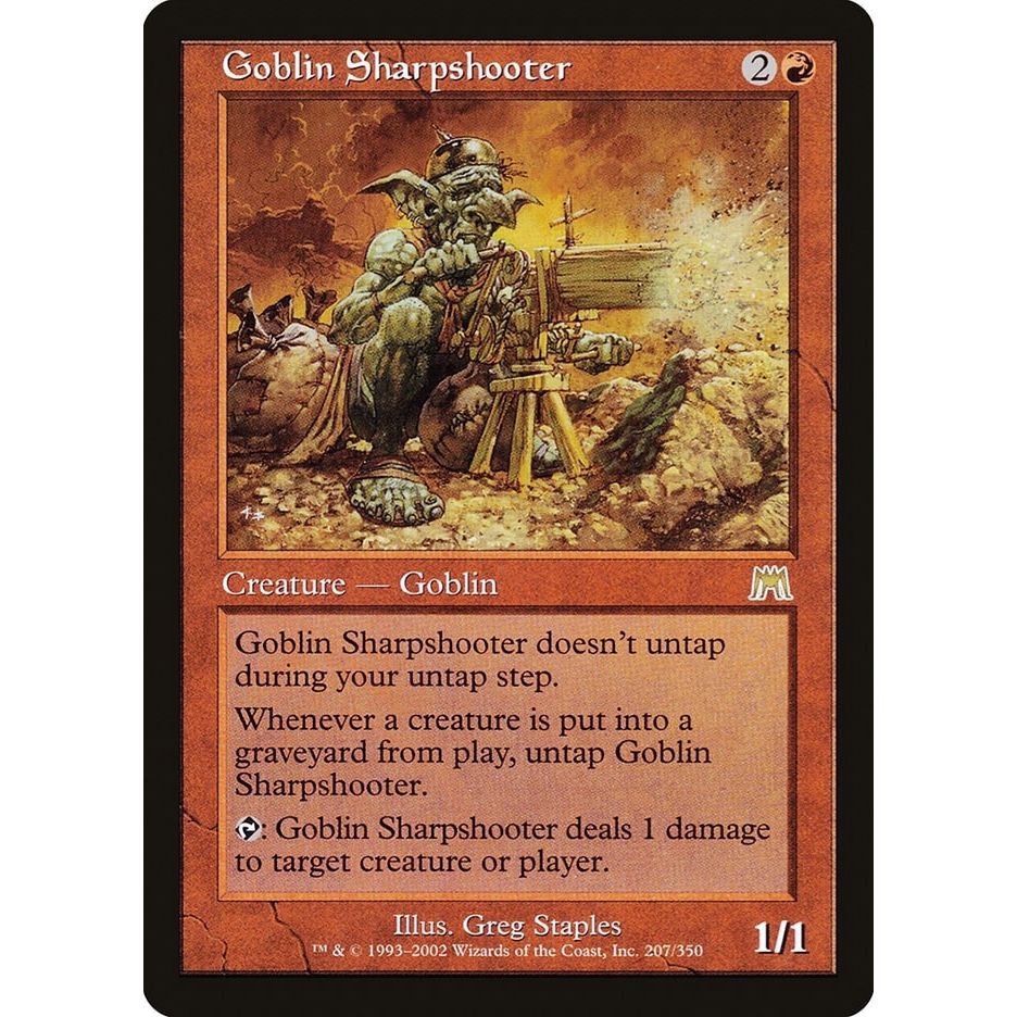 Image for Goblin Sharpshooter (207) (ONS) - Magic: The Gathering