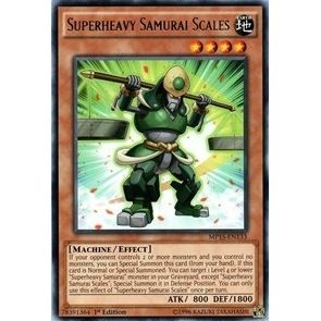 Image for Superheavy Samurai Scales (MP15-EN133) (MP15) - YuGiOh