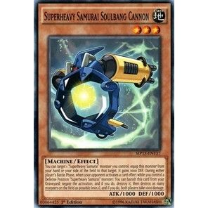 Image for Superheavy Samurai Soulbang Cannon (MP15-EN137) (MP15) - YuGiOh