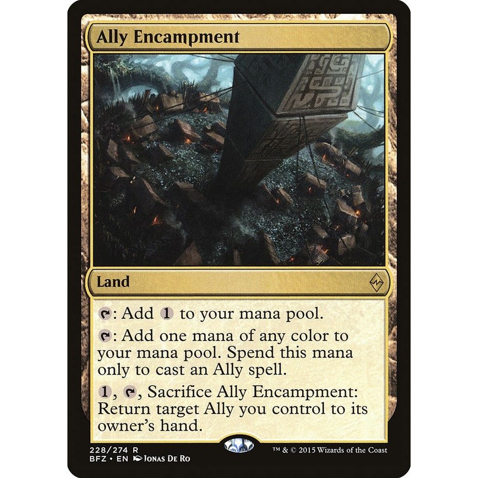 Image for Ally Encampment (228) (BFZ) - Magic: The Gathering