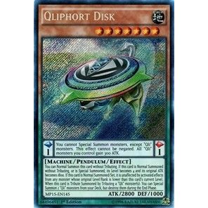 Image for Qliphort Disk (MP15-EN145) (MP15) - YuGiOh