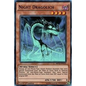 Image for Night Dragolich (MP15-EN153) (MP15) - YuGiOh