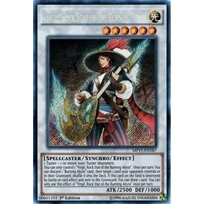 Image for Virgil, Rock Star of the Burning Abyss (MP15-EN187) (MP15) - YuGiOh