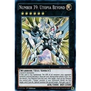 Image for Number 39: Utopia Beyond (MP15-EN188) (MP15) - YuGiOh