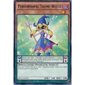 Image for Performapal Trump Witch (MP15-EN196) (MP15) - YuGiOh