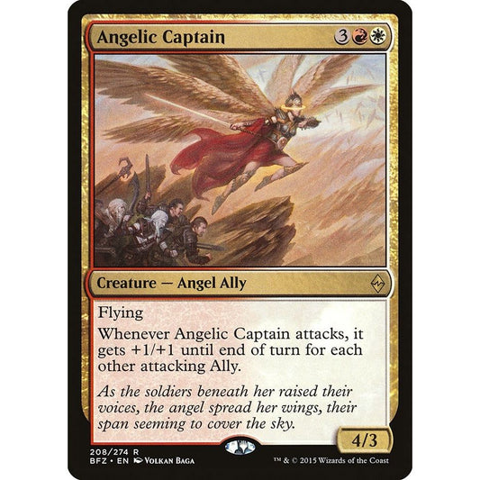 Image for Angelic Captain (208) (BFZ) - Magic: The Gathering