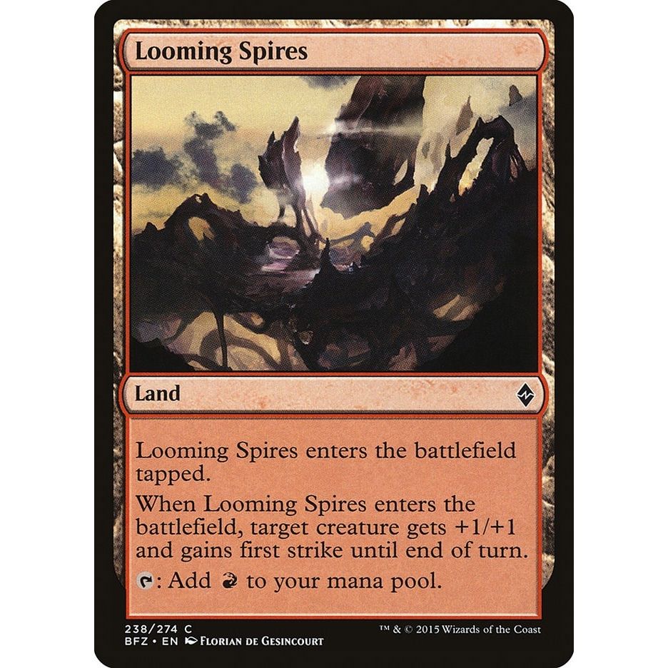 Image for Looming Spires (238) (BFZ) - Magic: The Gathering
