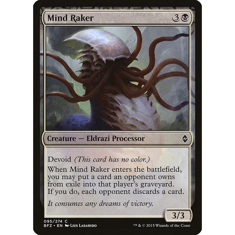 Image for Mind Raker (95) (BFZ) - Magic: The Gathering