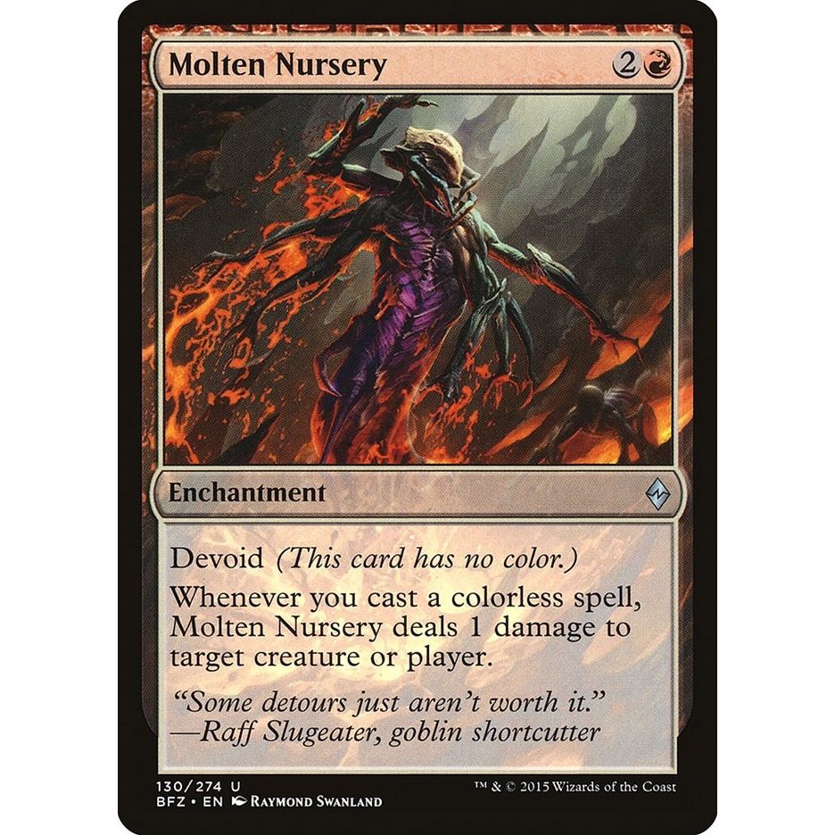 Image for Molten Nursery (130) (BFZ) - Magic: The Gathering