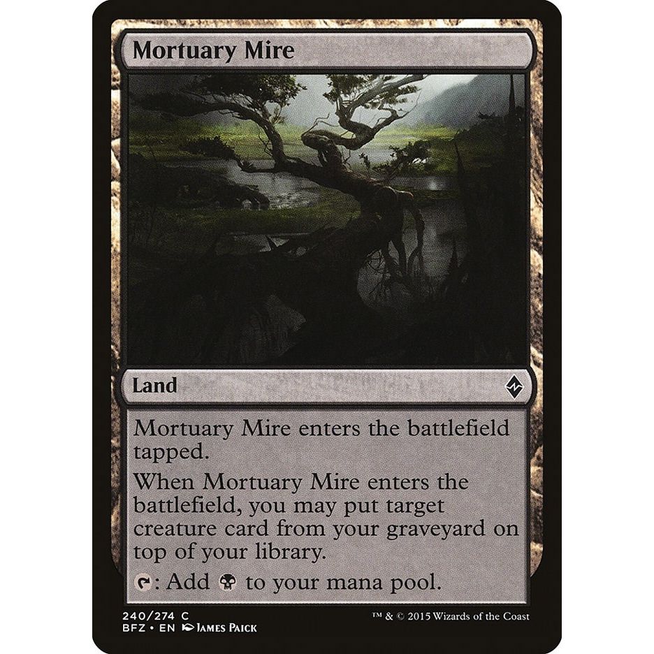 Image for Mortuary Mire (240) (BFZ) - Magic: The Gathering