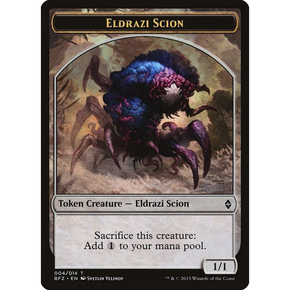 Image for Eldrazi Scion Token (004) (4) (BFZ) - Magic: The Gathering