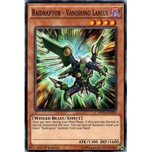 Image for Raidraptor - Vanishing Lanius (MP15-EN201) (MP15) - YuGiOh