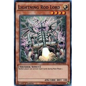 Image for Lightning Rod Lord (MP15-EN216) (MP15) - YuGiOh