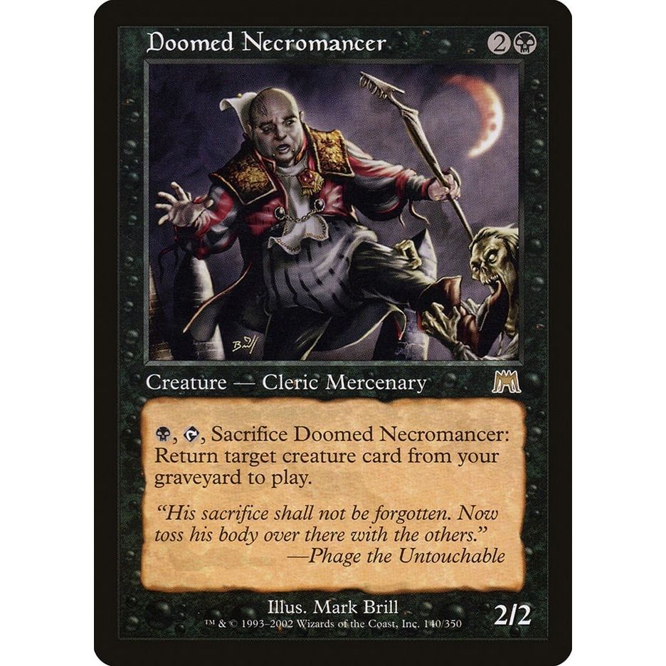Image for Doomed Necromancer (140) (ONS) - Magic: The Gathering