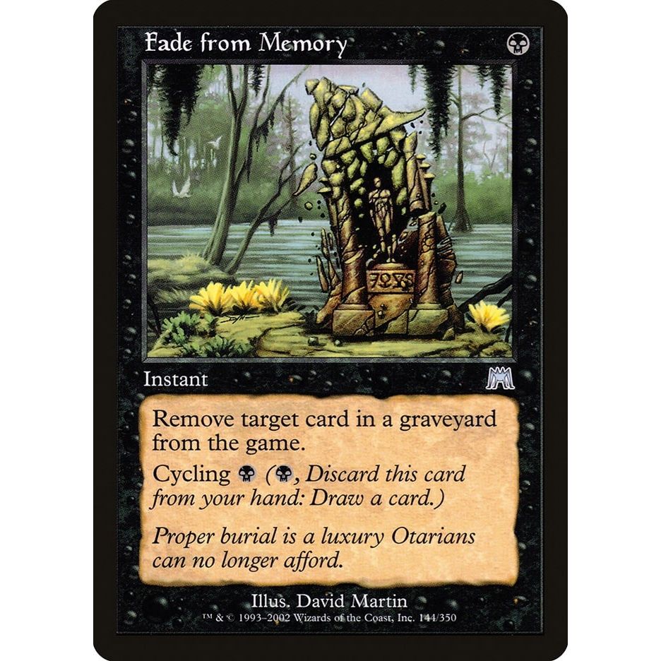 Image for Fade from Memory (144) (ONS) - Magic: The Gathering