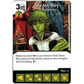 Image for Beast Boy - Changeling (77) (WOL) - Dice Masters
