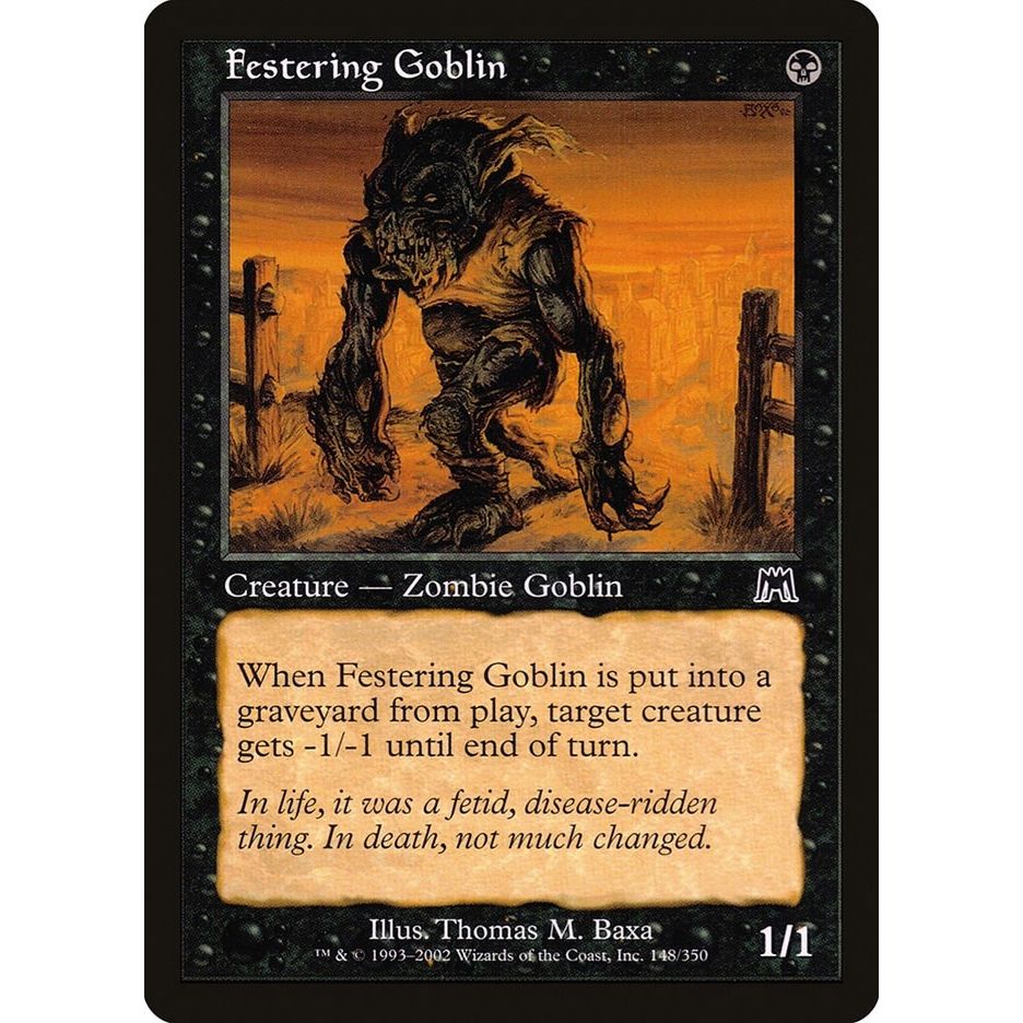 Image for Festering Goblin (148) (ONS) - Magic: The Gathering