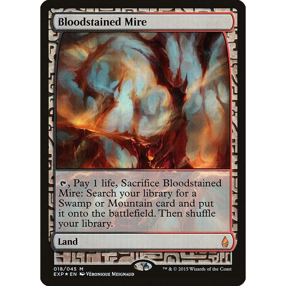 Image for Bloodstained Mire (18) (EXP) - Magic: The Gathering