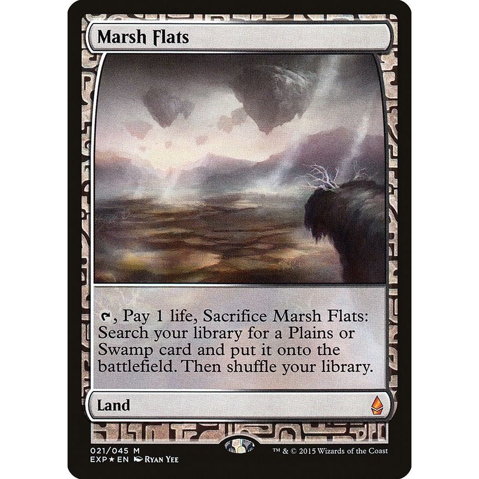 Image for Marsh Flats (21) (EXP) - Magic: The Gathering