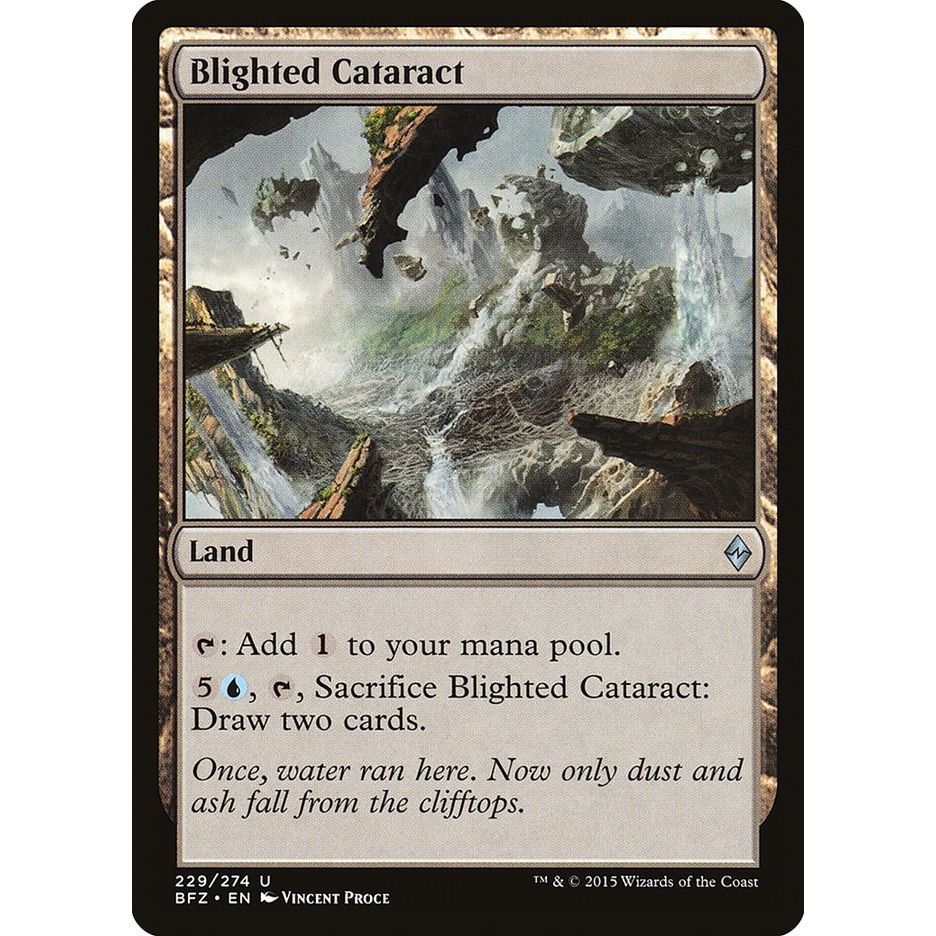 Image for Blighted Cataract (229) (BFZ) - Magic: The Gathering