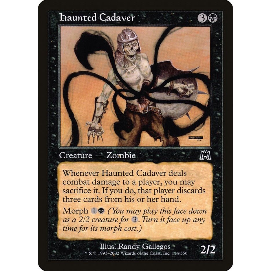 Image for Haunted Cadaver (154) (ONS) - Magic: The Gathering