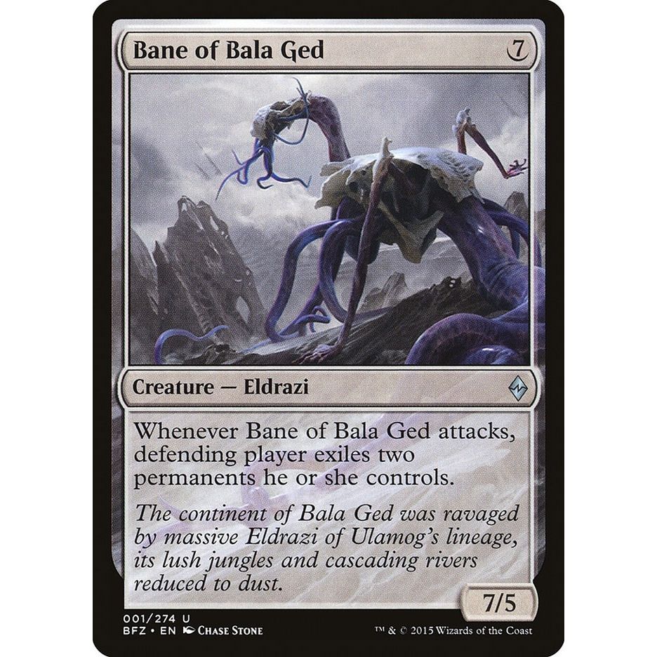 Image for Bane of Bala Ged (1) (BFZ) - Magic: The Gathering