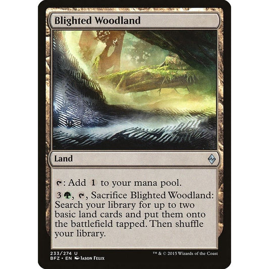 Image for Blighted Woodland (233) (BFZ) - Magic: The Gathering